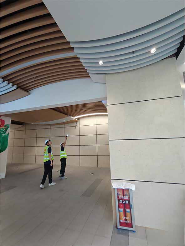江门大融城区域（501室）土建改造结构检测